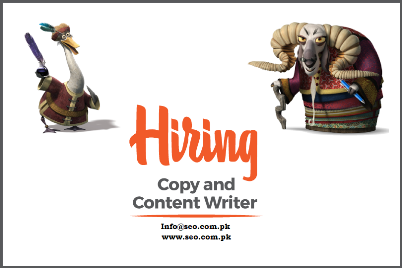 Content Writing Job in Lahore