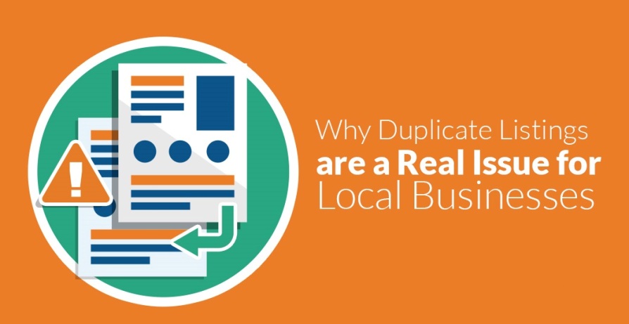 Duplicates business listing for SEO